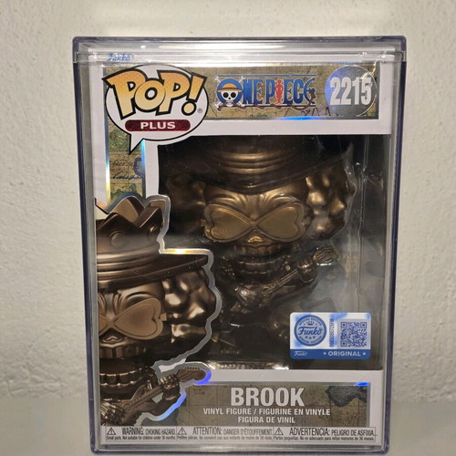 Funko POP! Animation One Piece Brook Bronze Statue PLUS Special Edition new #2215