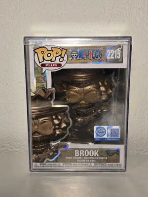 Funko POP! Animation One Piece Brook Bronze Statue PLUS Special Edition new #2215