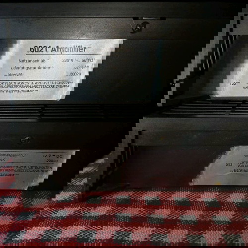 Schneider team 6021 radio and amplifier like new