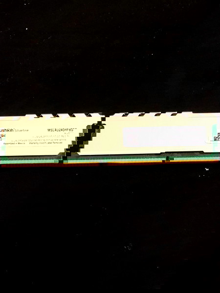 Mushkin 8gb RAM 2400 mhz