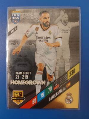 Картичка Panini Fifa 365 2024 Carvajal Real Madrid нова