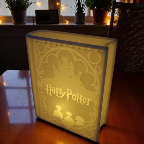 Magic Book Light 3D Printed Fan Art from Harry Potter world new