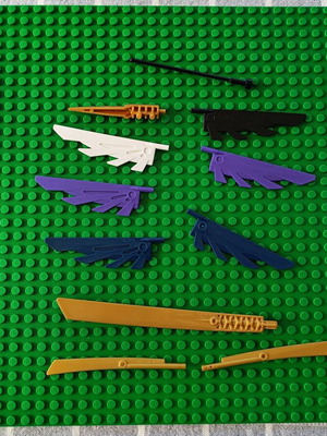 Lego Ninjago λεπίδες μεταχειρισμένες