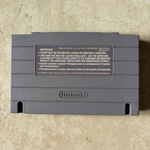 WWF Wrestlemania The Arcade Game Super Nintendo SNES