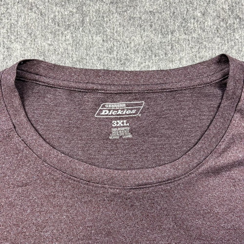 Dickies men's 3XL T-shirt with pocket, burgundy