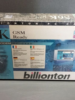 Billionton 56K GSM Ready V.90 Fax Modem new, sealed