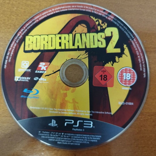 Borderlands 2 PS3 used disc only
