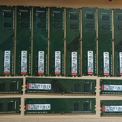 Kingston KVR32N22S6/8 DDR4 8GB RAM modules like new