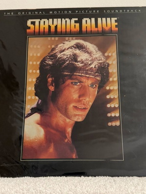 The Original Motion Picture Soundtrack Staying Alive LP vinyl record used