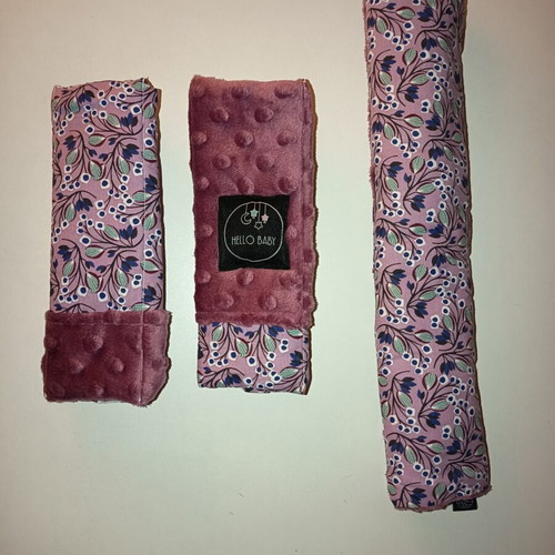 Stroller Cover Set like new with bar and belt protectors