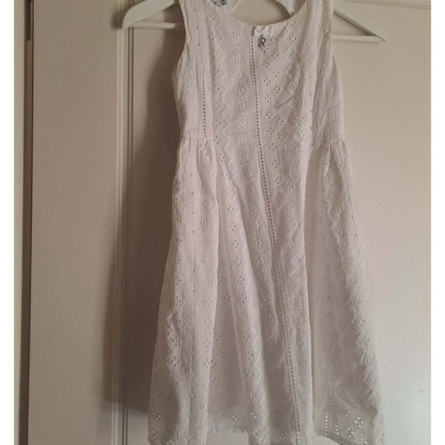 Mini Raxevsky white children's dress, size 122-128 cm, age 8