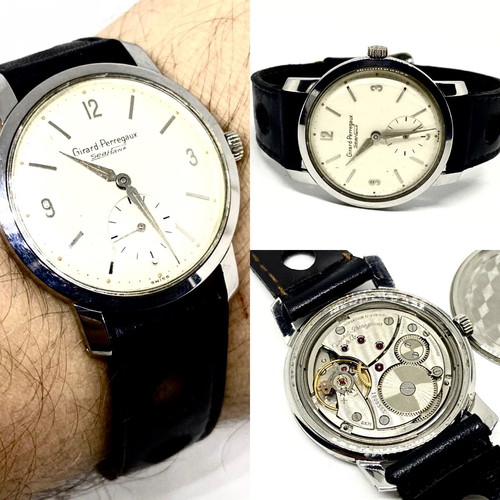 Girard Perregaux seaHawk 34mm mechanical watch in excellent condition