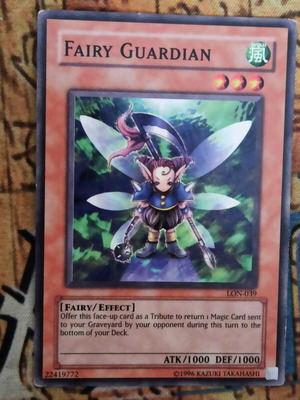 Fairy Guardian Effect Monster σαν καινούργιο, Yu-Gi-Oh! κάρτα