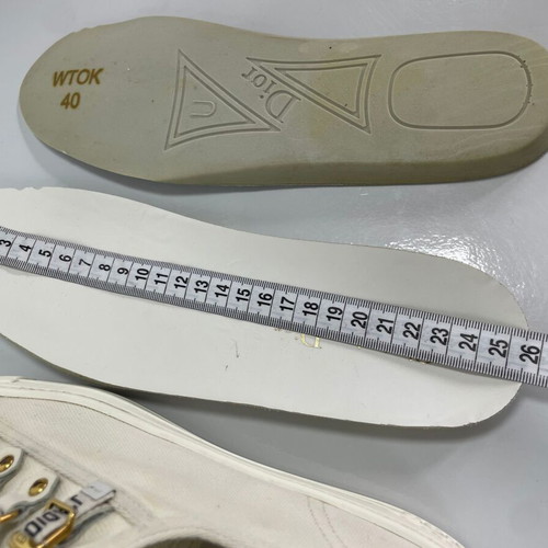 Christian Dior Walk'N'Dior sneakers used, size 40.5, beige