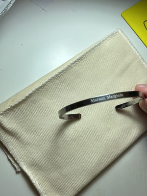 Βραχιόλι Maison Margiela cuff link από ασήμι 925, καινούργιο