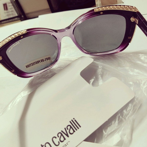 Roberto Cavalli rc888s 81c 54 17 135 sunglasses new, purple