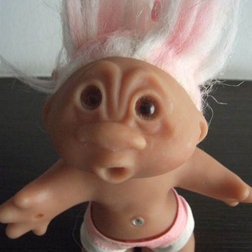 Efxoulis girl doll used with diamond 1980s