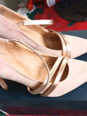 Anna Field suede pumps new, beige, size 38