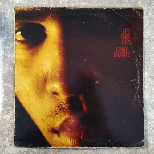 Lenny Kravitz Let Love Rule LP vinyl album used, original Greek pressing 1989