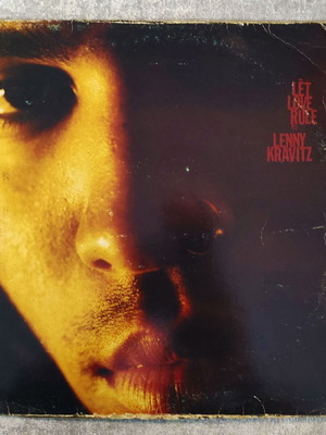 Lenny Kravitz Let Love Rule LP vinyl album used, original Greek pressing 1989