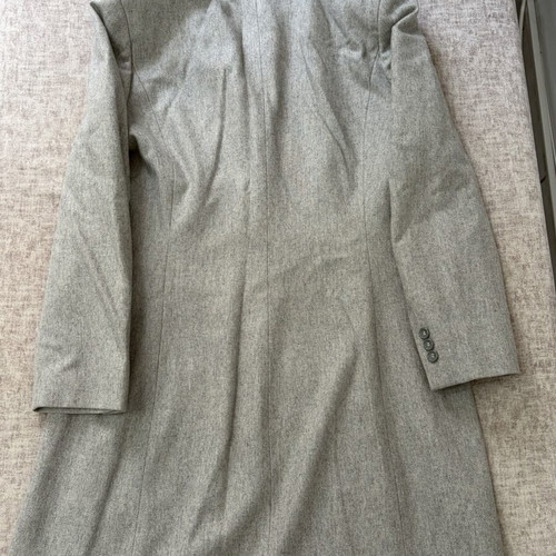 Women's coat used, slim fit gray, size S