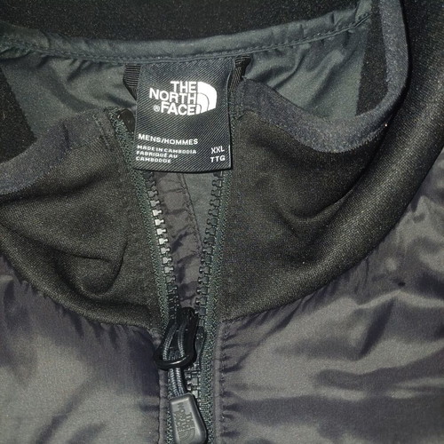 The North Face fleece jacket XXL, black