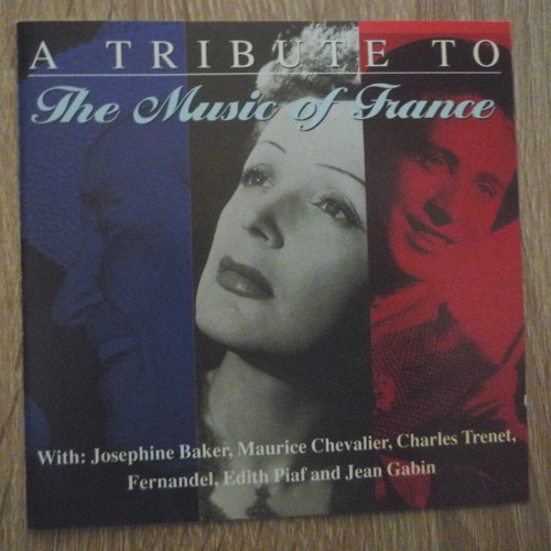 A Tribute to the Music of France CD used, disc and covers only