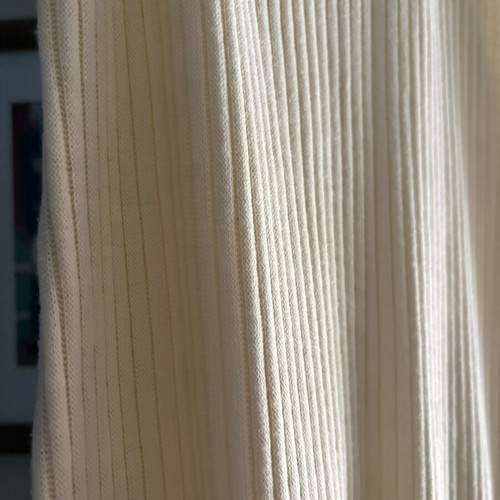 Maxi Zara Rib φόρεμα σαν καινούργιο, νούμερο Small, άσπρο μπεζ