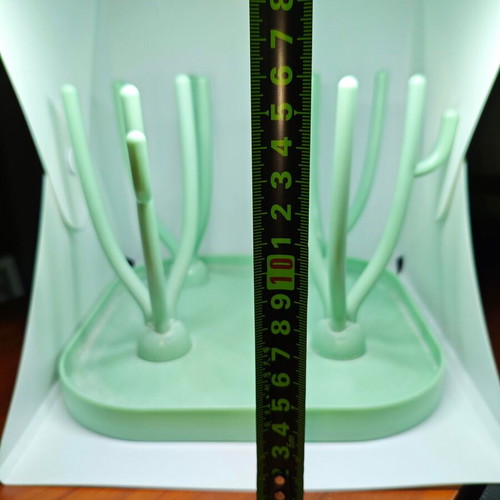 Bottle drying stand tree type like new, green