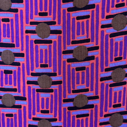 Zara TRF shirt with retro optical geometric print, excellent like-new condition