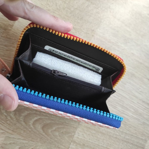 Colorful wallet, new