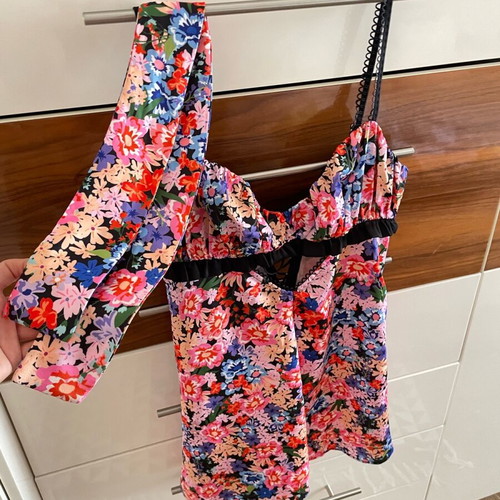 (S) For love&lemons USA Mini satin dress