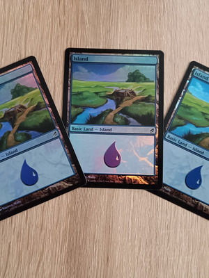 Island MTG card foil, mint condition