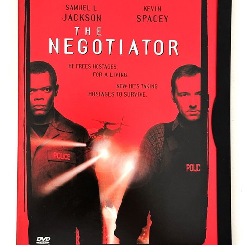 The Negotiator DVD used with Greek subtitles