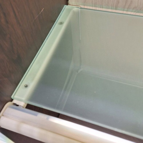 Commercial store shelves like new with illuminated adjustable backs
