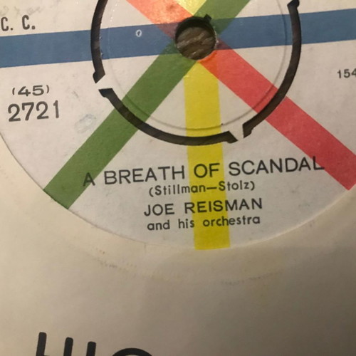 7" vinyl Joe Reisman And His Orchestra - The World Of Suzie Wong / A Breath Of Scandal used