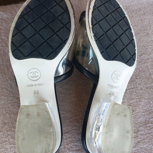 Chanel shoes size 36 used, black