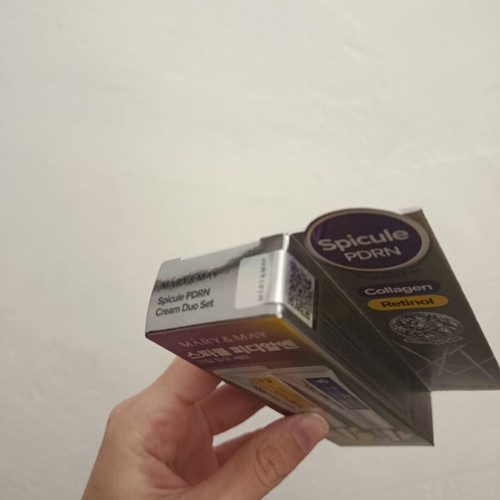Mary & May Spicule Collagen and Retinol PDRN Cream Duo 15gr New