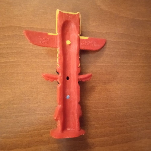 Timpo Indian totem miniature figure