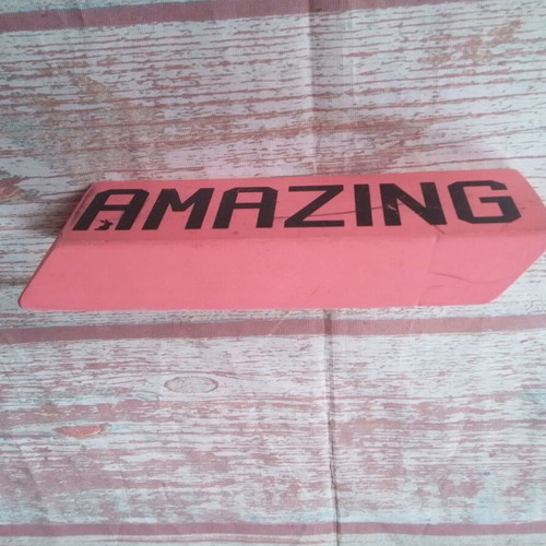 Amazing eraser used, very large 16x5 cm
