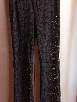 Calzedonia women's lace black pants like new