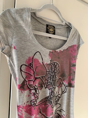 Disney Couture Minnie Mouse T-shirt σαν καινούργιο, γκρι, μέγεθος S