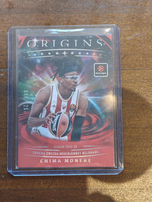 Panini Origins Chima Moneke κάρτα σαν καινούργιο