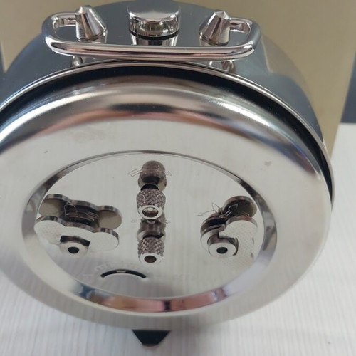Peter metal alarm clock new, vintage 11 cm