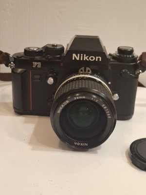 Nikon F3 35mm φιλμ SLR φωτογραφική μηχανή σαν καινούργιο με φακό Nikkor 28mm f/2