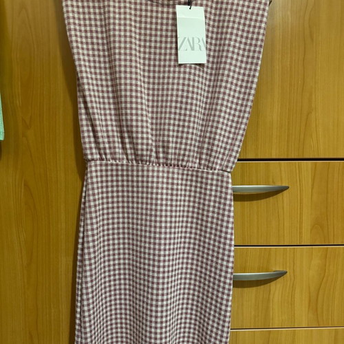 Zara dress new, pink, size M