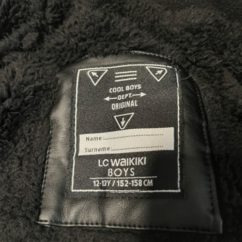 Lc Waikiki black jacket for boys 12-13 years used