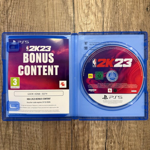 NBA2K23 PS5 game like new