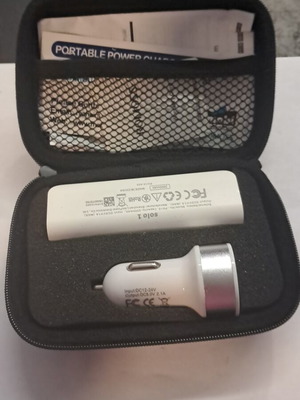 Portable smart phone charging pack used with car charger