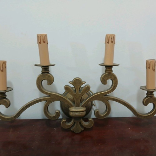 Bronze wall sconce new from store closing